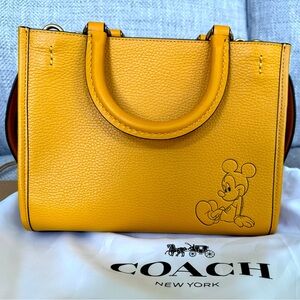 Disney X Coach Rogue 25 With Mickey Mouse limited edition